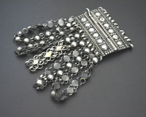 Ottoman Silver Chain Bracelet with Pin