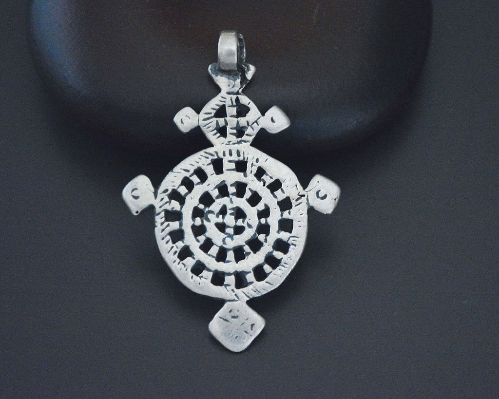 Antique Ethiopian Coptic Cross Amulet