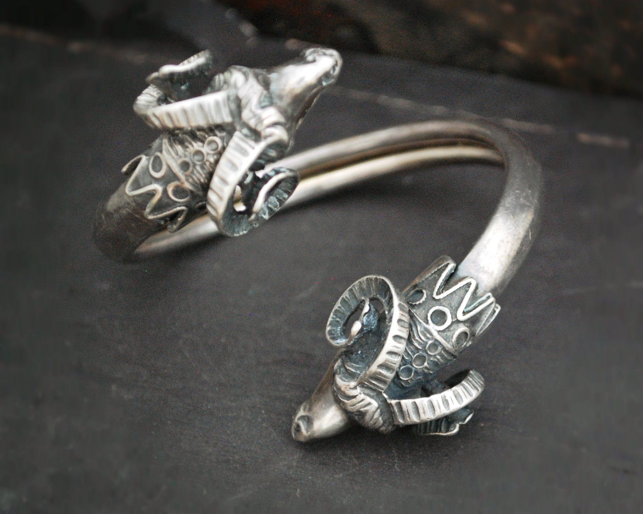 Ibex Silver Bracelet