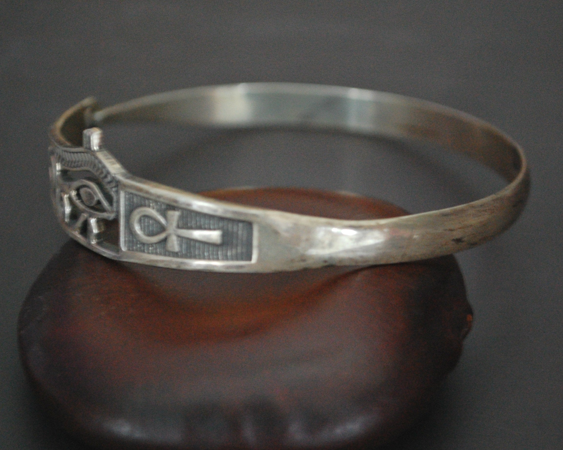 Egyptian Eye of Horus & Ankh Bracelet