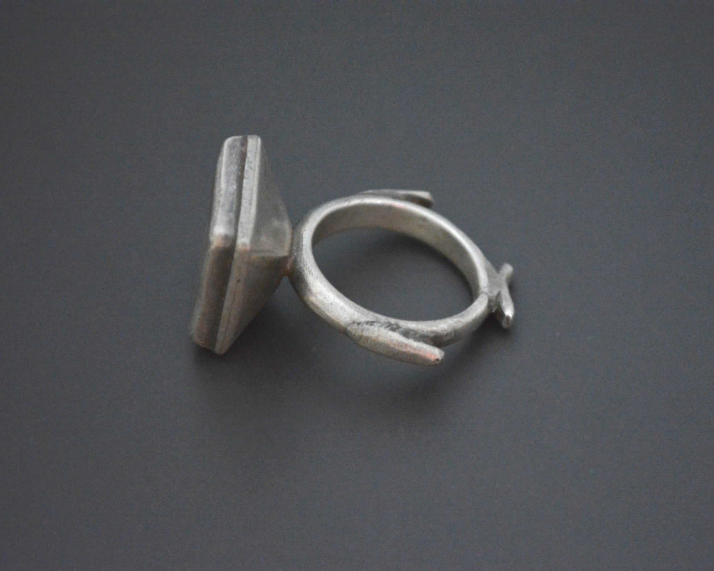 Large Indian Mens Ring - Size 11 - Andra Pradesh