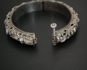 Fabulous Nepali Hinged Repoussee Bracelet