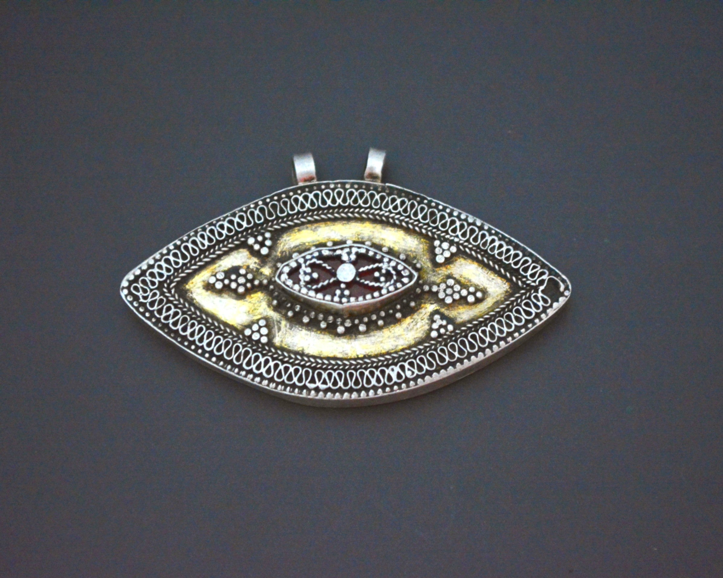 Kazakh Pendant with Gilding
