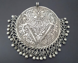 Antique Large Yemeni Pendant with Bells