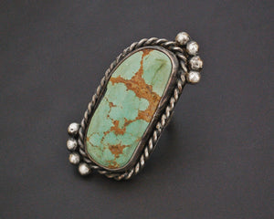 Splendid Navajo Turquoise Ring - Size 4
