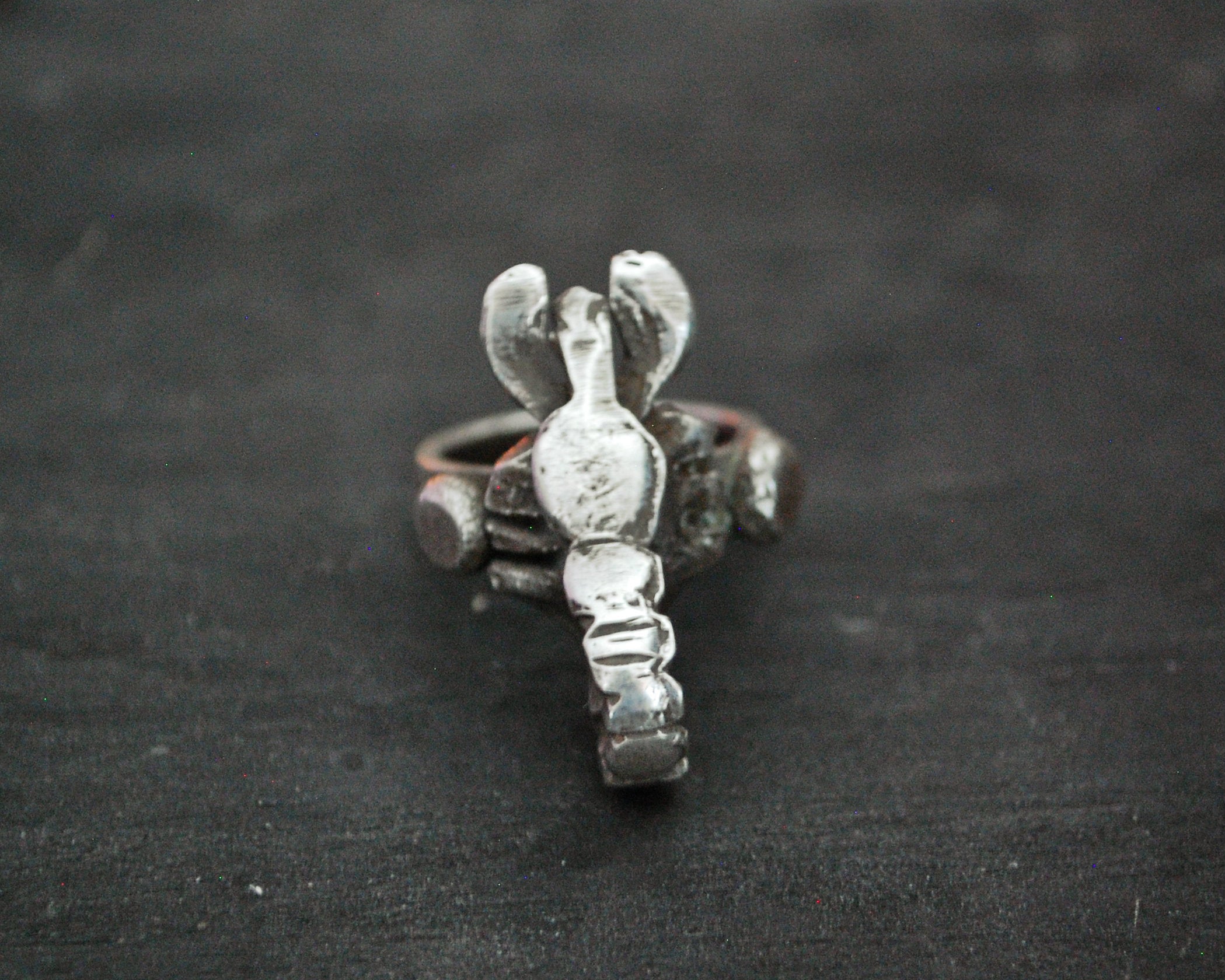 Antique Tuareg Scorpion Ring - Size 6.5