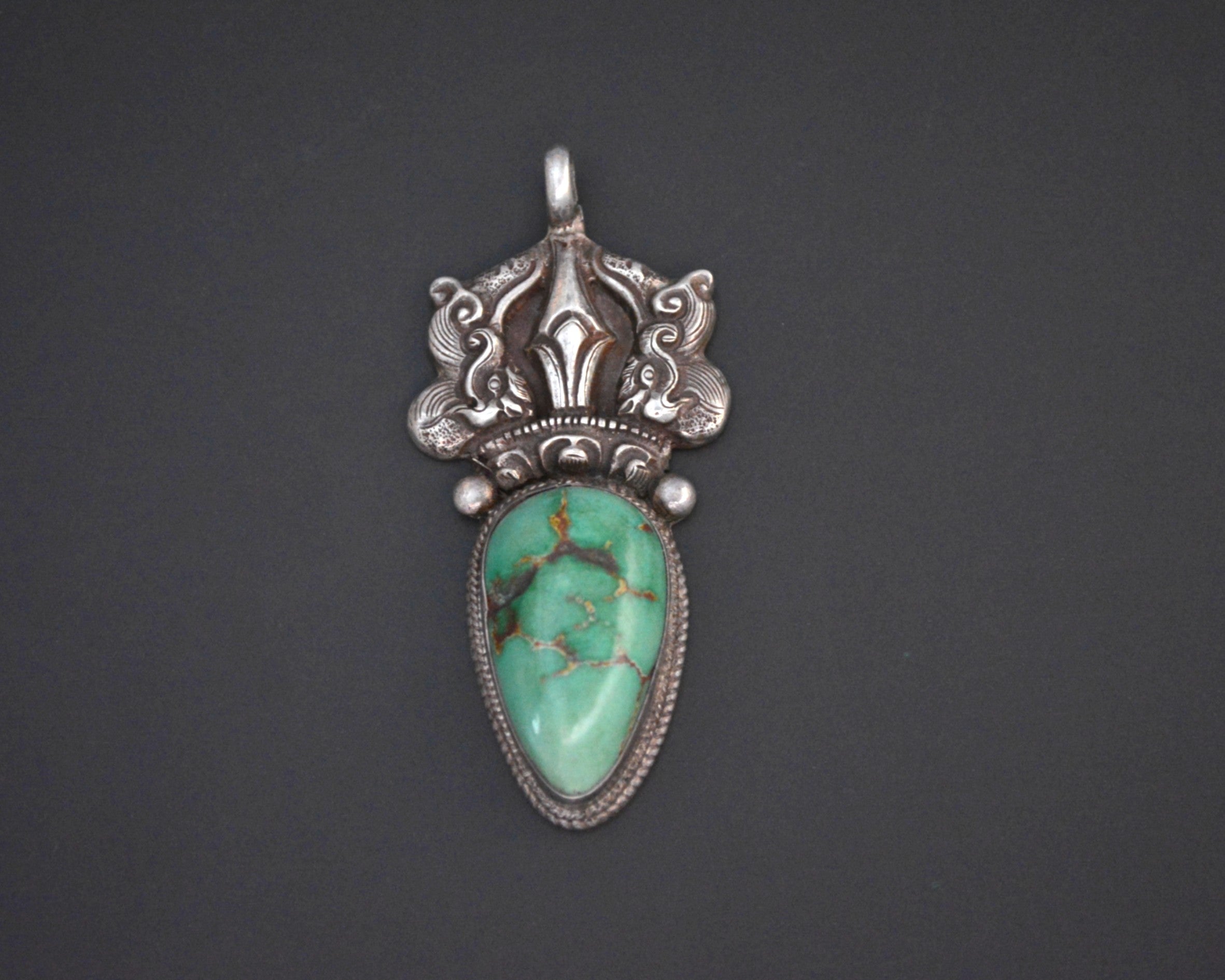 Substantial Nepali Turquoise Pendant