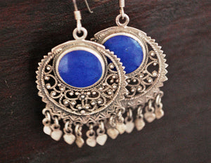 Ethnic Lapis Lazuli Earrings