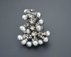 Rajasthani Silver Ring with Bells