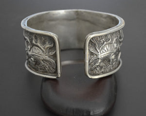 Fabulous Nepali Dragon Phoenix Repoussee Bracelet