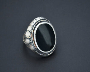 Ethnic Onyx Ring - Size 6