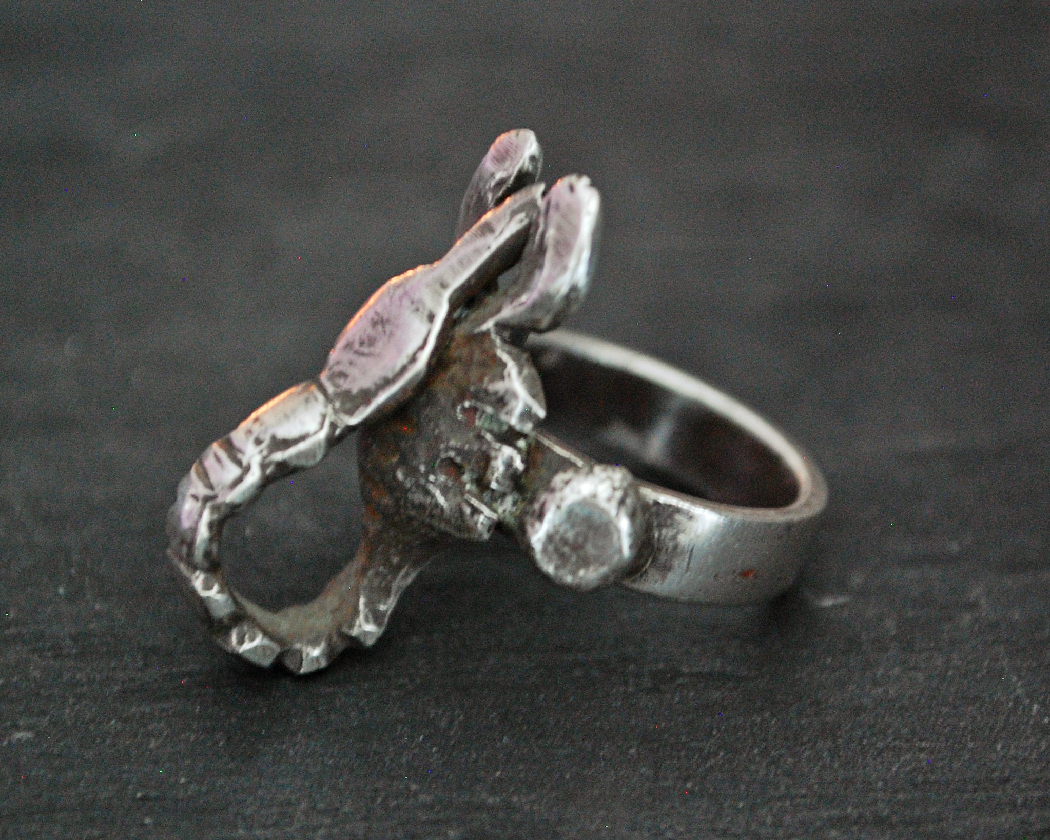 Antique Tuareg Scorpion Ring - Size 6.5