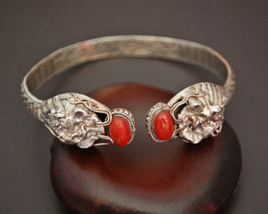 Nepali Dragon Coral Bracelet