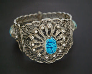 Scarab Filigree Bracelet from Egypt
