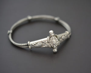Rajasthani Snake Chain Bracelet with Fishes