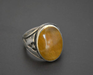Thunderbird Tiger Eye Ring - Size 7.25