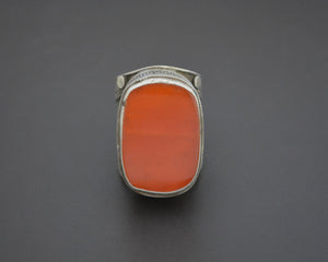 Turkmen Carnelian Ring - Size 9