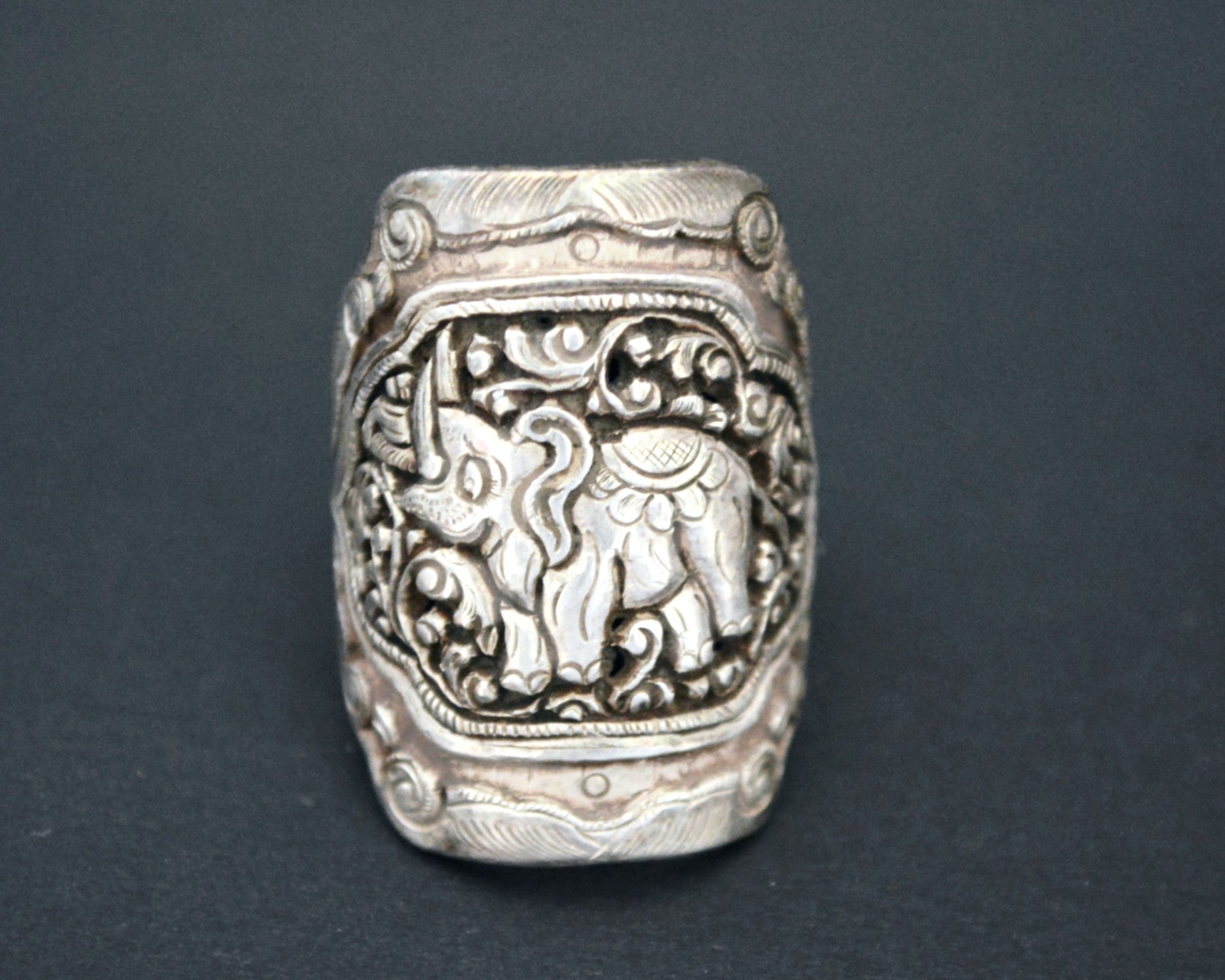 Nepali Tibetan Elephant Ring - Size 6.5