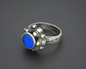 Afghani Lapis Lazuli Ring - Size 8.5