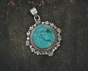 Turquoise Pendant from India