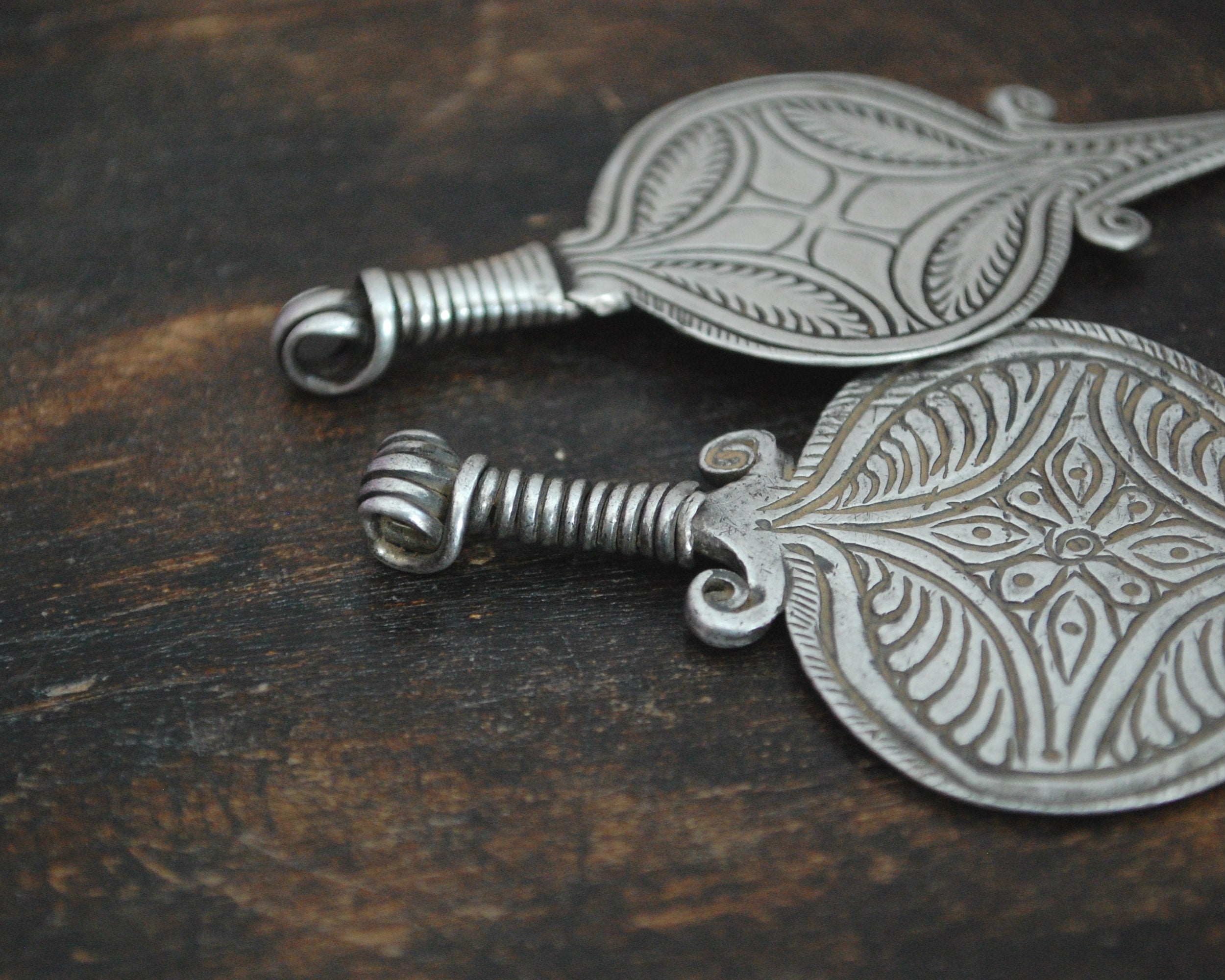 Indian Tribal Silver Pendant