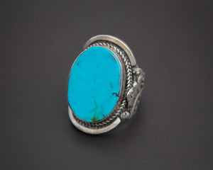 Nepali Turquoise Ring - Size 10.5