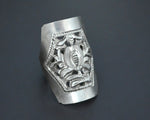 Chinese Silver Opera Ring - Size 7 and Adjustable