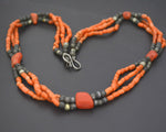 Reserved for S. - Moroccan Berber Coral Necklace
