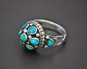 Ladakh Turquoise Ring - Size 8.5