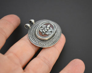 Afghani Kazakh Pendant with Snake