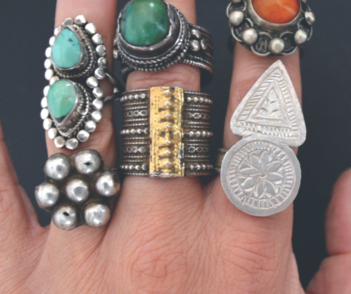 Omani Silver Ring - Size 7