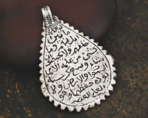 Old Berber Arabic Script Pendant