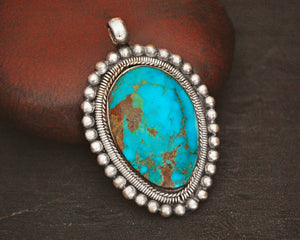 Native American Turquoise Pendant