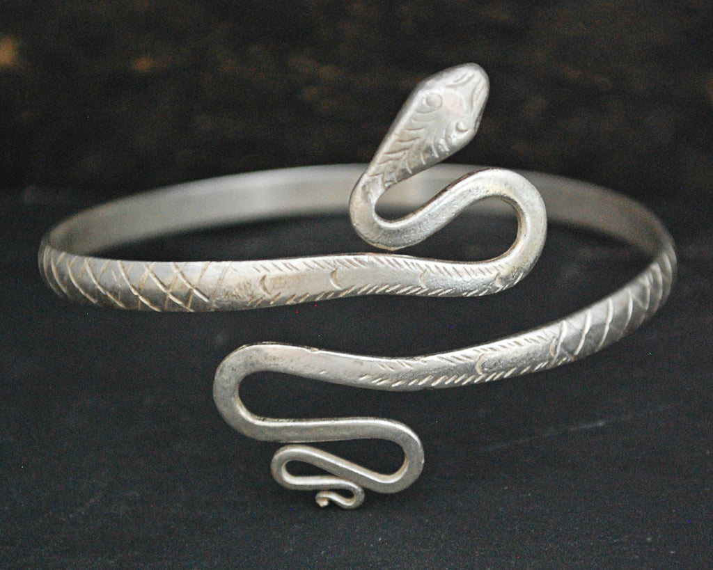 Sterling Silver Snake Bracelet or Armlet