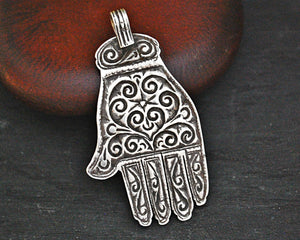 Old Berber Hamsa Pendant