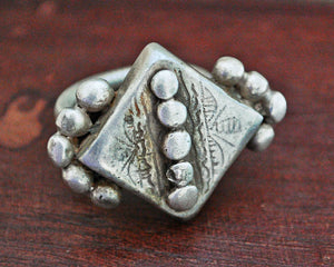 Old Fulani Ring from Mali - Size 9.5