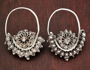 Antique Uyghur Earrings from China