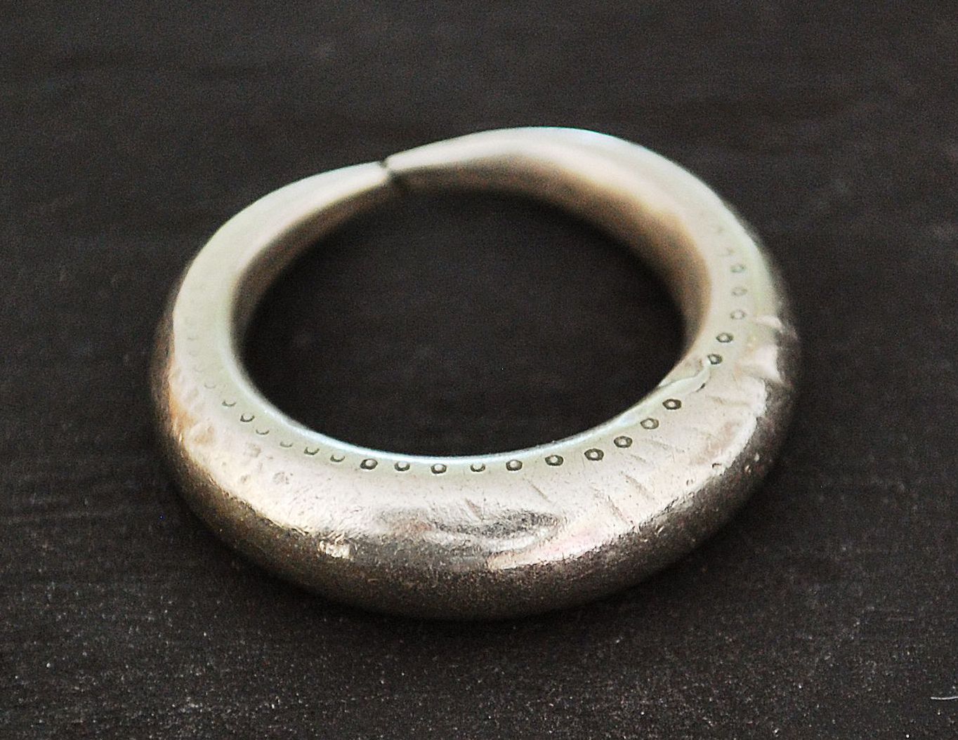Fulani Silver Ring - Size 8