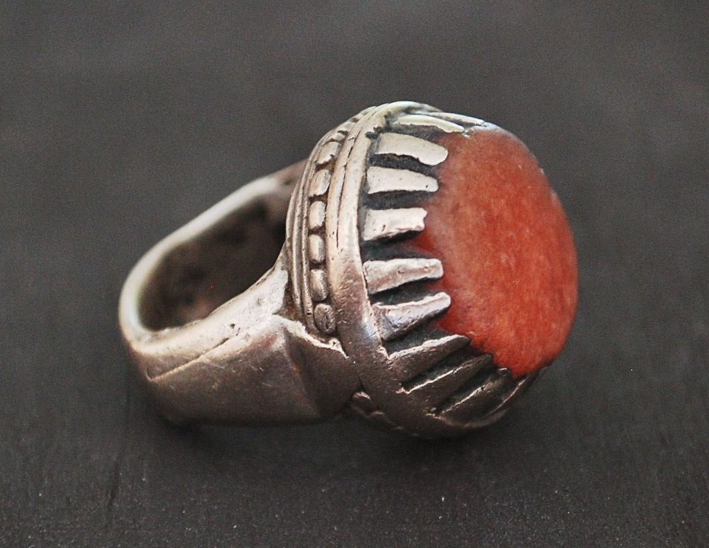 Tuareg Carnelian Ring - Size 5