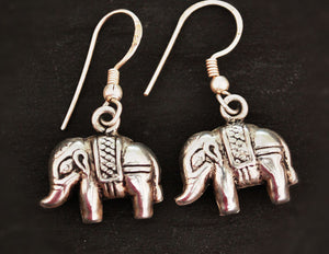 Indian Elephant Earrings