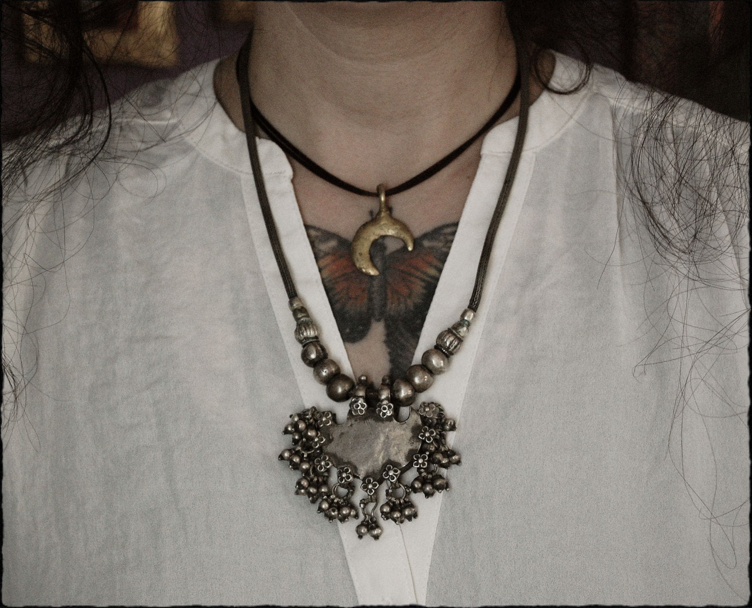 Antique Rajasthani Silver Necklace