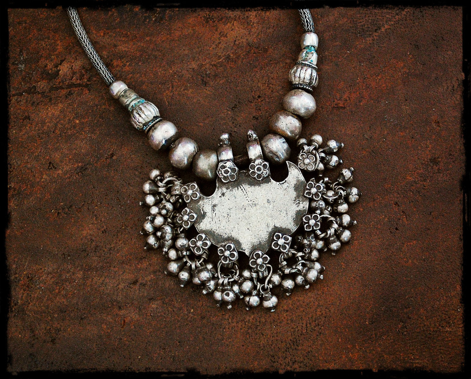 Antique Rajasthani Silver Necklace