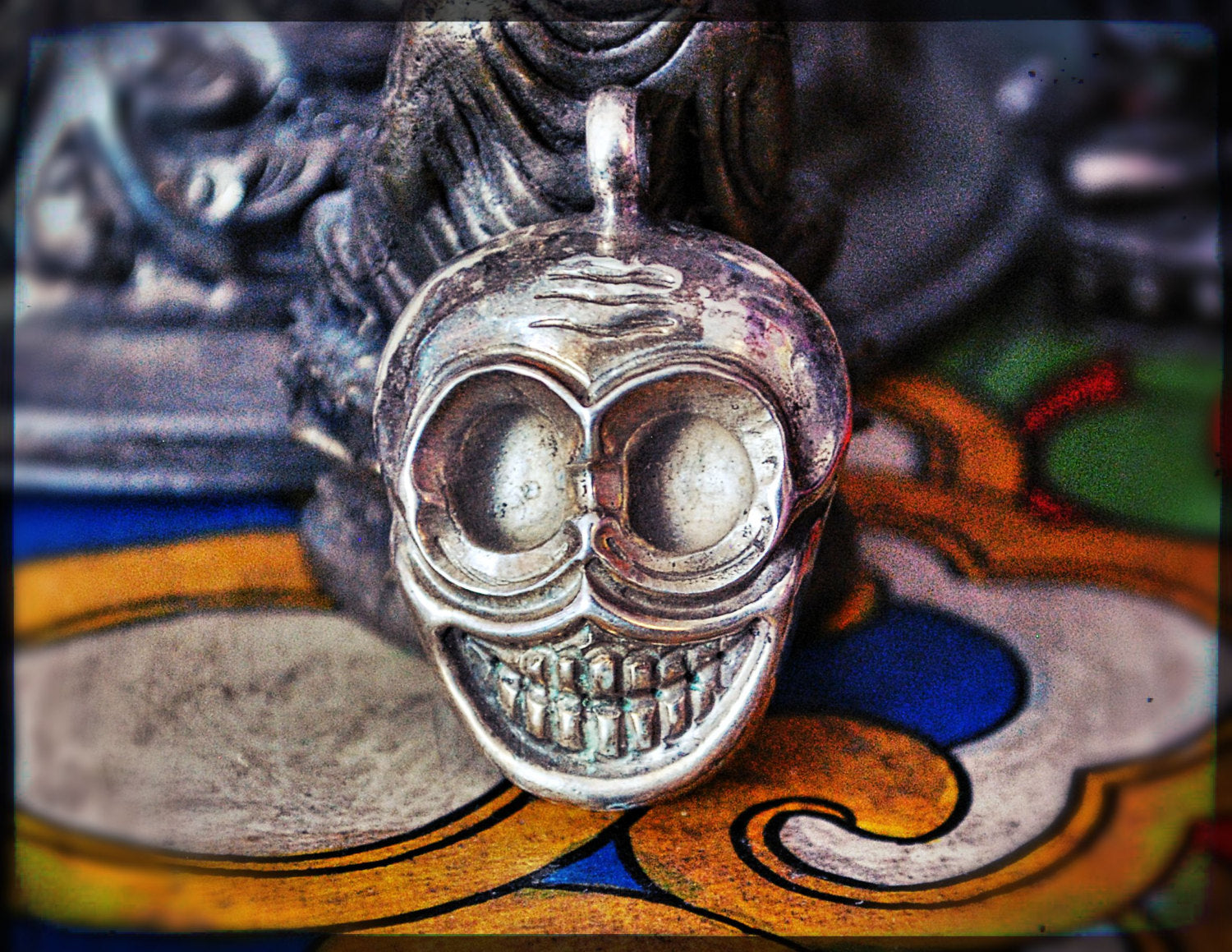 Tibetan Skull Pendant