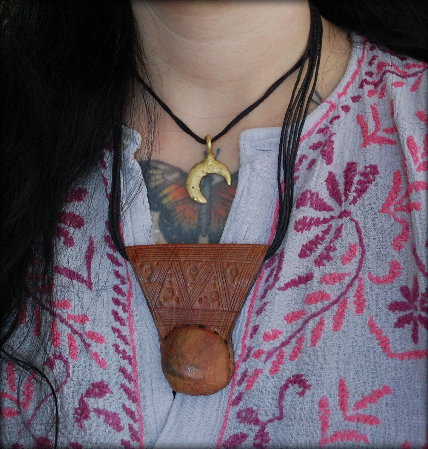 Tuareg Gri Gri Amulet Necklace