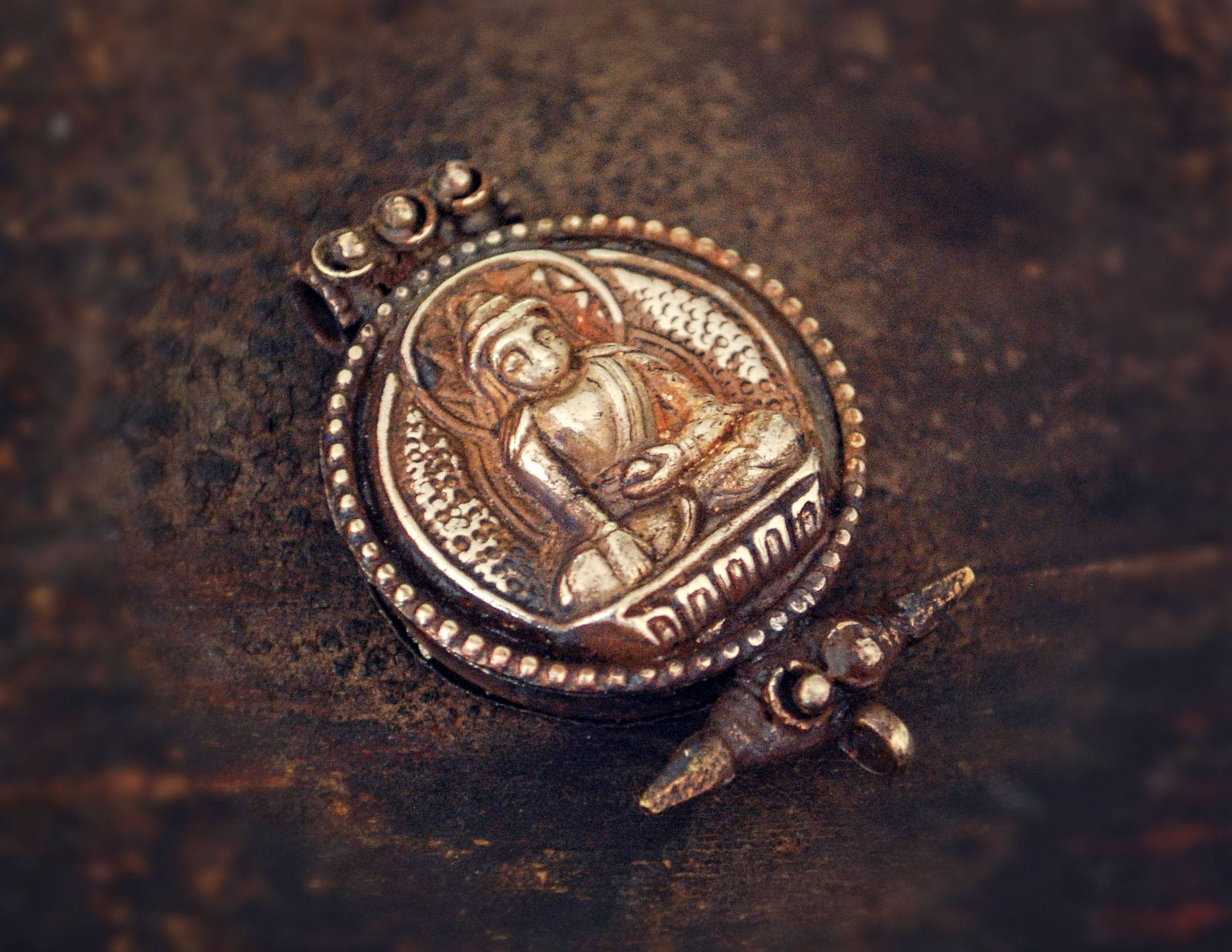 Buddha Gau Prayer Box Pendant