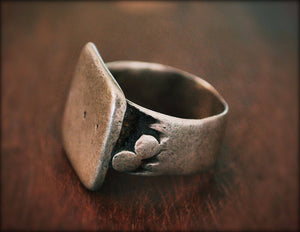 Tuareg Silver Ring - Size 8