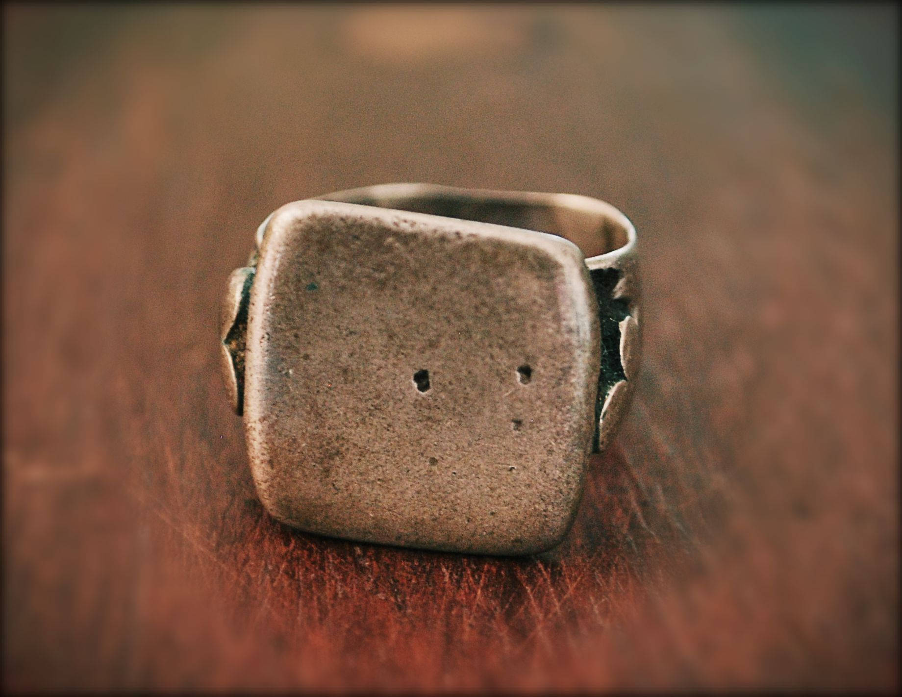 Tuareg Silver Ring - Size 8
