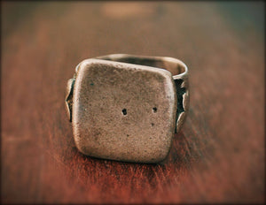 Tuareg Silver Ring - Size 8