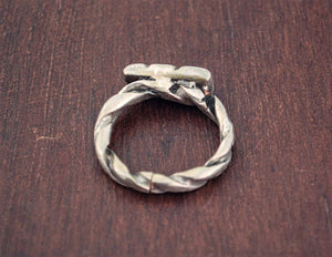 Tuareg Silver Ring - Size 5.5