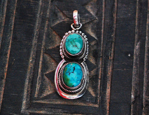 Turquoise Pendant from India
